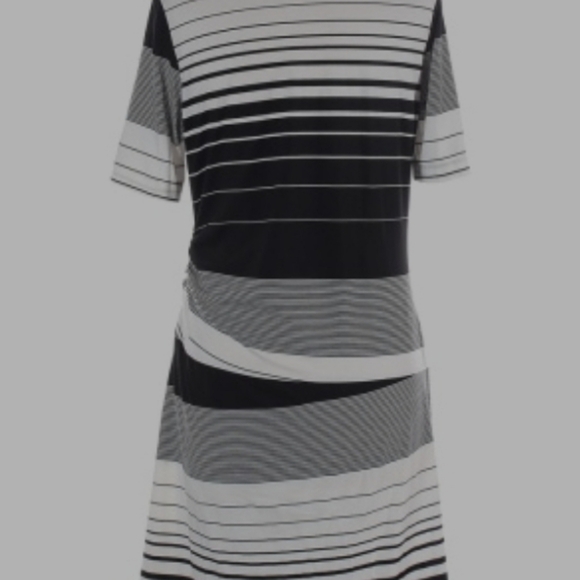 Nally & Millie, Casual Dress, Black and white, Sz Large Like new condition - Picture 3 of 9